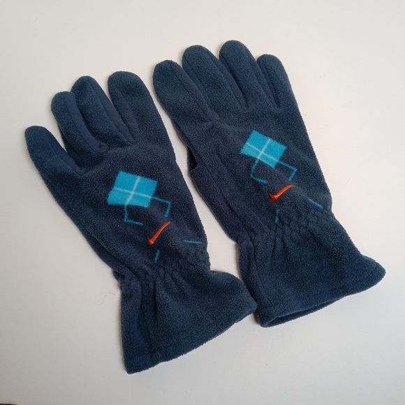 Nike Women's Argyle Fleece Gloves Size XL - Picture 4 of 8